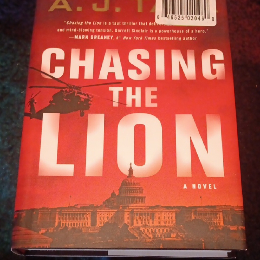 Chronicle Books Red 'Chasing the Lion' Novel